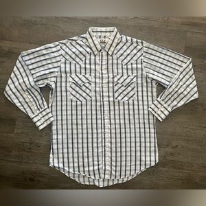 Men’s ELY CATTLEMEN pearl snap shirt